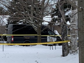 Huron OPP Forensic Identification Unit attends the scene of an Attempt Murder in Goderich on Jan. 19. Kathleen Smith