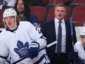 Maple Leafs head coach Sheldon Keefe GETTY IMAGES