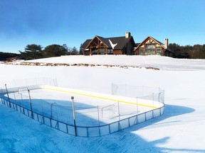 Killarney Mountain Lodge Pond Hockey