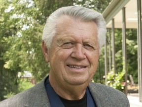 Larry Mercey wearing the Canadian Country Music Association Hall of Fame medal. SUPPLIED