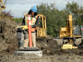 City of Grande Prairie council is going to study a proposal to set up a storm water utility which would help allocate a dedicated stream of funding to the storm water system for both capital and operations. FILE PHOTO GRAEME BRUCE/DAILY HERALD-TRIBUNE/QMI AGENCY