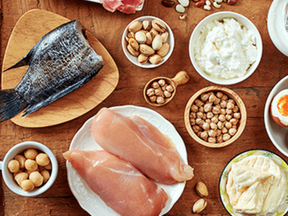 Foods high in protein are recommended for those recovering from COVID-19 according to AHS.