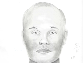 A composite sketch of the suspect provided by the RCMP. Submitted.