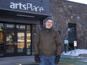 Jeremy Elbourne is the Executive Director of artsPlace in Canmore.
photo by Pam Doyle/www.pamdoylephoto.com