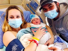 The first baby born at Belleville General Hospital in 2021 is Emersyn Bellefleur, born at 8:59 a.m. Jan. 1 to Alicia Schamerhorn and Matt Bellefleur of Bellleville.