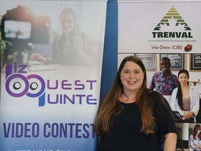 Pictured is Trenval Bussiness Development Corporation loans administrator and BizQuest Quinte coordinator Barb Wilson. VIRGINIA CLINTON