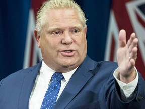 Premier Doug Ford appealed to the highest office and the lowest orifice when expressing his frustration Tuesday about the shortage of Pfizer vaccine coming from the United States. POSTMEDIA
