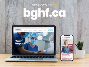The Belleville General Hospital Foundation has launched a new website to improve the online experience for valued donors. SUBMITTED PHOTO