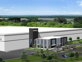 Vicano Developments Ltd. will build a massive distribution warehouse for The Hershey Co., one of the world's largest chocolate manufacturers, on Oak Park Road.