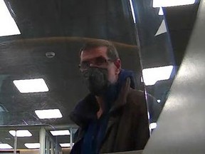 This photo of a suspect in a fraud investigation was released by Brockville police on Friday.
BPS photo/The Recorder and Times