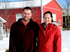 Proud owners of Biemond Upper Canada Creamery, Josh and Ellen Biemond go to great lengths to revive the old values of dairy farming. (HEDDY SOROUR/Local Journalism Initiative Reporter)