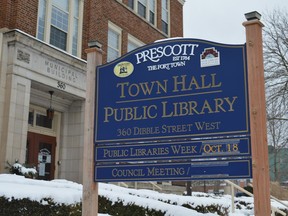 The municipal building in Prescott.