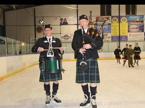 The seventh annual Great Canadian Kilt Skate will be held until Feb 28, 2021. Photo handout by Scottish Society of Ottawa. 
Handout/Cornwall Standard-Freeholder/Postmedia Network