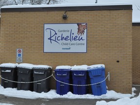 The City of Cornwall announced earlier this week that the Richelieu daycare, which currently has an enrollment of 22 children, will be closing its doors on June 20, 2021. Photo taken on Friday January 22, 2021 in Cornwall, Ont. Francis Racine/Cornwall Standard-Freeholder/Postmedia Network