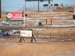 The site of the upcoming new Protective Services building along the highway in the Heartland community.