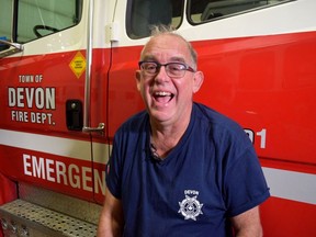 Deputy Fire Chief Dale Babuik will be stepping down in 2021 after 35 years of service.
(Photo courtesy Devon Fire Department)