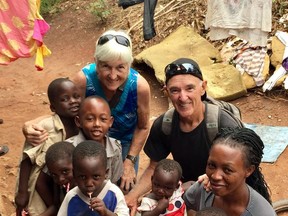 Tom and Cheryl Martin sponsor 165 schoolchildren in Peru, Uganda and Zambia, and provide food, houses, university tuition and business startup money to many others.