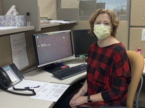 Heather Dickson is a public health nurse with Kingston, Frontenac, Lennox and Addington Public Health and has been working as a contact tracer during the pandemic.