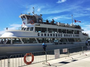 The Gananoque Boat Line has been purchased by Hornblower Cruises and Events. Supplied by Neil McCarney.