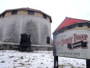 The Murney Tower Museum in Macdonald Park on King Street in Kingston on Thursday.