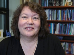 Heather Stuart, Bell mental health and anti-stigma research chair, in her office at Queen's University in January 2018.