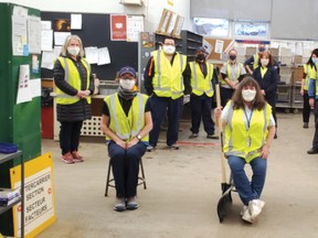 Photo supplied
These are some of Canada Post’s employees in Elliot Lake.