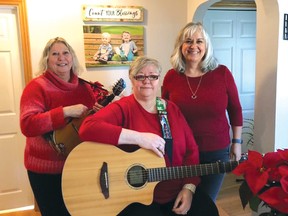 Photo supplied
Women in Song, composed of Debbie Rivard, Lois Jones and Patty Dunlop, are about to release their first album, entitled ‘Life of a Woman’. The CD features 13 original tracks covering a wide range of musical genres by the popular local trio.