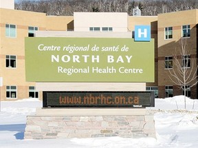 North Bay Regional Health Centre. Nugget File Photo