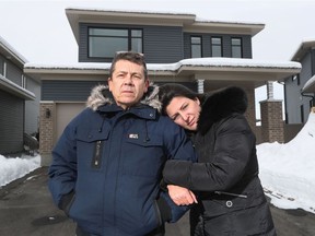 Chantal Renaud and her husband David Lackey. Renaud is a COVID long-hauler who can no longer work because of her severe symptoms. She and her husband, who also suffers from long-term symptoms of COVID, might have to sell their house because of lack of support.