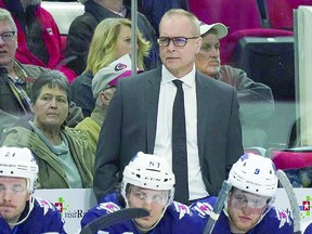 Sault Ste. Marie product Paul Maurice is in his eighth season as head coach of the NHL's Winnipeg Jets. POSTMEDIA