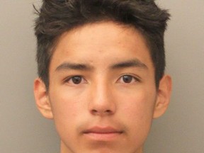 Parkland RCMP are asking for the public's help to locate 16-year old Denzell Wolfe. Submitted photo