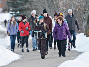 Parkland Food Band Society will host the seventh annual Coldest Night of the Year fundraising walk in Spruce Grove on Saturday, Feb. 25, 2023. File photo.