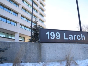 The daytime drop-in warming centre is moving from Frood Road to the main floor of 199 Larch St. in Sudbury, Ont., beginning Monday, January 11, 2021.