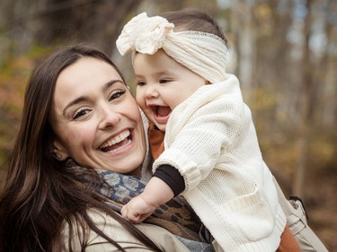 Carly Mauro and her daughter, Everly. Photo supplied