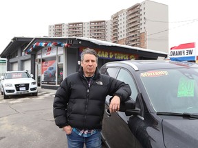 Gilles Brisebois, president of Lee Valley Motors on Regent Street in Sudbury, Ont., said he's had three catalytic converters stolen off vehicles on his lot.