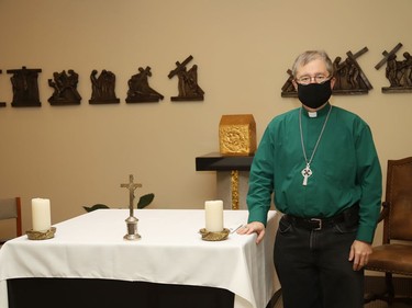 Bishop Thomas Dowd, of the Diocese of Sault Ste-Marie, has asked that all in-person celebrations of mass in the diocese be suspended so parishioners comply with the provincial stay-at-home order. John Lappa/Sudbury Star/Postmedia Network
