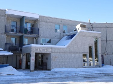 An outbreak remains in effect at the Finlandiakoti apartment building at Finlandia Village in Sudbury, Ont. John Lappa/Sudbury Star/Postmedia Network