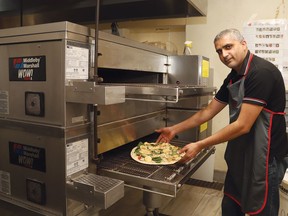 Muhammad Afzal is the franchise owner of Papa Murphy's Pizza at 499 Notre Dame Ave. in Sudbury, Ont.
