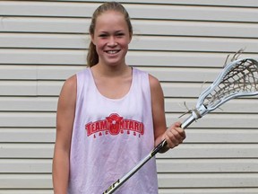 Purple Valley's Taylor Chegahno has verbally committed to play Division I field lacrosse at St. Bonaventure University in the state of New York beginning in 2022. Photo supplied.