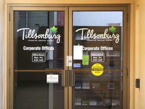 Town of Tillsonburg corporate office. (Chris Abbott/Norfolk and Tillsonburg News)