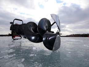 Electric powered augers are taking over for ice anglers.