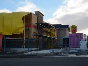 Construction is well underway for what will soon be Dairy Queen, bringing a new eatery to Pincher Creek's menu.