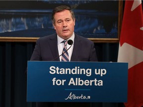 Premier Jason Kenney has suggested Canada apply retaliatory sanctions against the U.S. if it does not revisit its decision to cancel Keystone XL. Photo Supplied.
