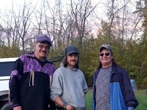 Devon Communities in Bloom is celebrating the contributions of Mitch Wincentaylo (centre) to the Town of Devon, its indigenous neighbours in Treaty 6 territory and community.
(Supplied)