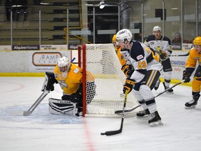 The AJHL is working with government and health officials on a plan to resume the regular season.