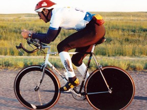 Bill Narasnek set a standard with his coast-to-coast cycling journey.
