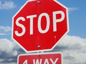 A new policy being prepared by Saugeen Shores staff includes criteria - like traffic volumes and collision statistics - to help determine if requests for all-way stop signs are warranted.