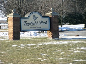 Fairfield Park in Wallaceburg, on Wednesday, Feb. 3, 2020. Peter Epp/Postmedia News