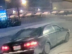 This vehicle was used in a break-in at a North Bay business Wednesday night.
Submitted Photo