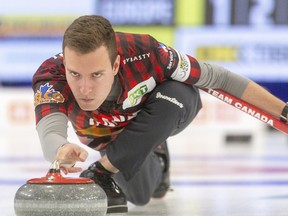 Sherwood Park skip Brendan Bottcher and his team have earned their way into a fourth consecutive Brier. Mike Hensen/Postmedia Network